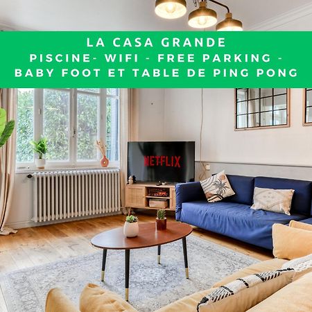 Villa La Casa Grande - Piscine - Wifi - Parking à Carcassonne Extérieur photo